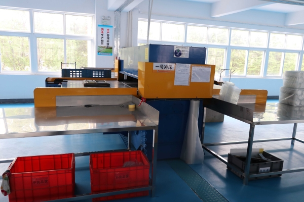 吸塑包(bao)裝生産(chǎn)車間