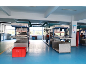 吸塑包(bāo)裝生産車(chē)間